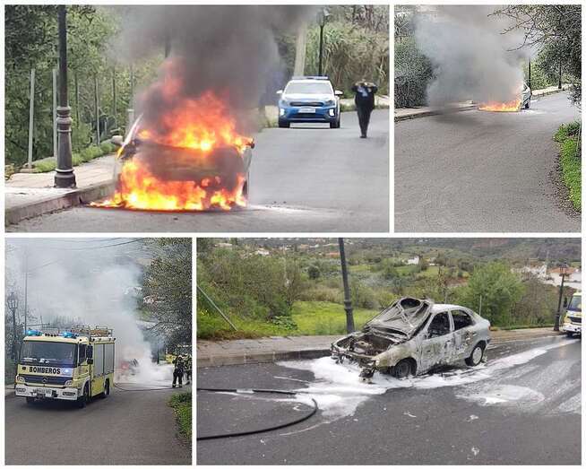 Imágenes del incendio y de las labores de extinción/TA.